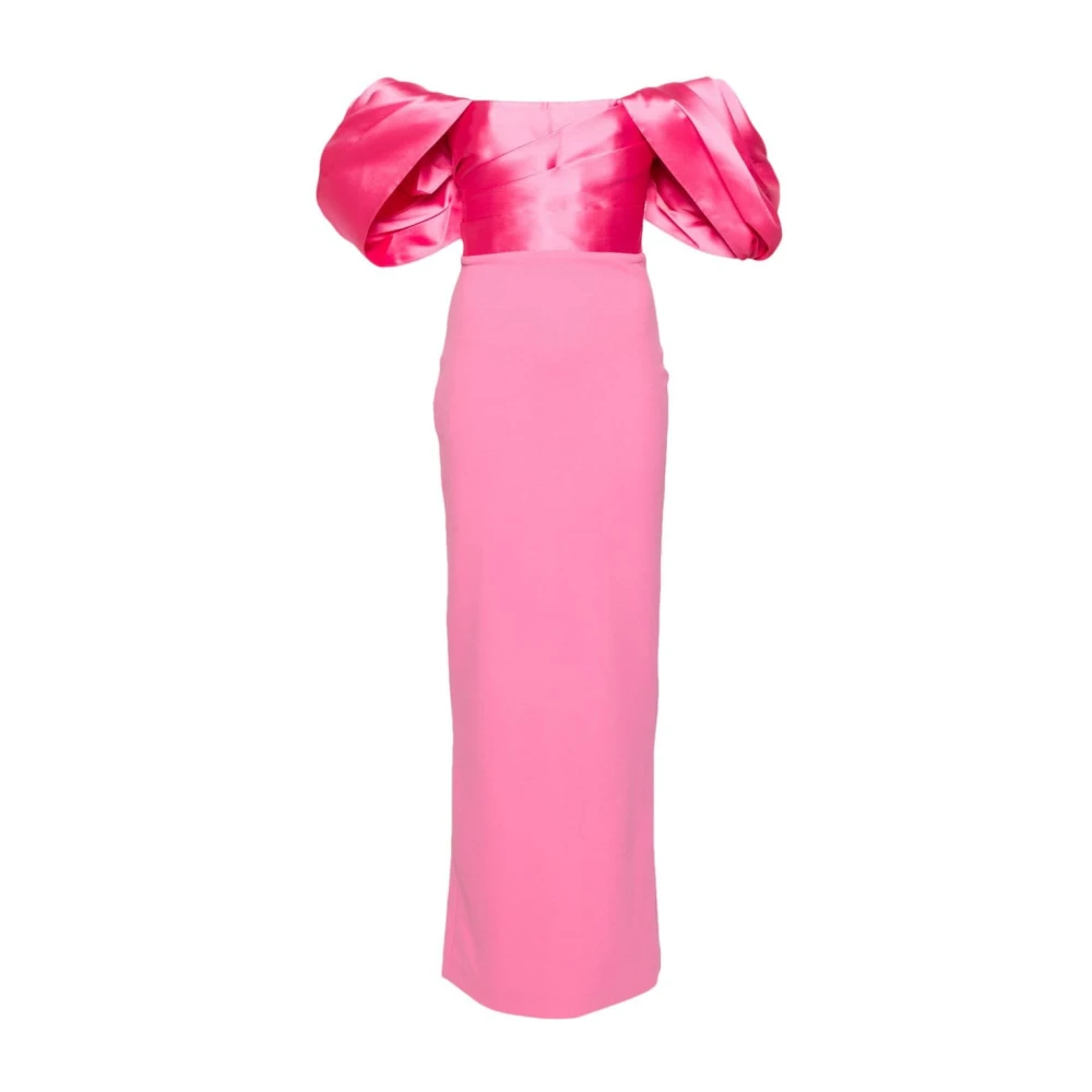 Schulterfreies Kleid mit Raffungen - Solace London - Modalova