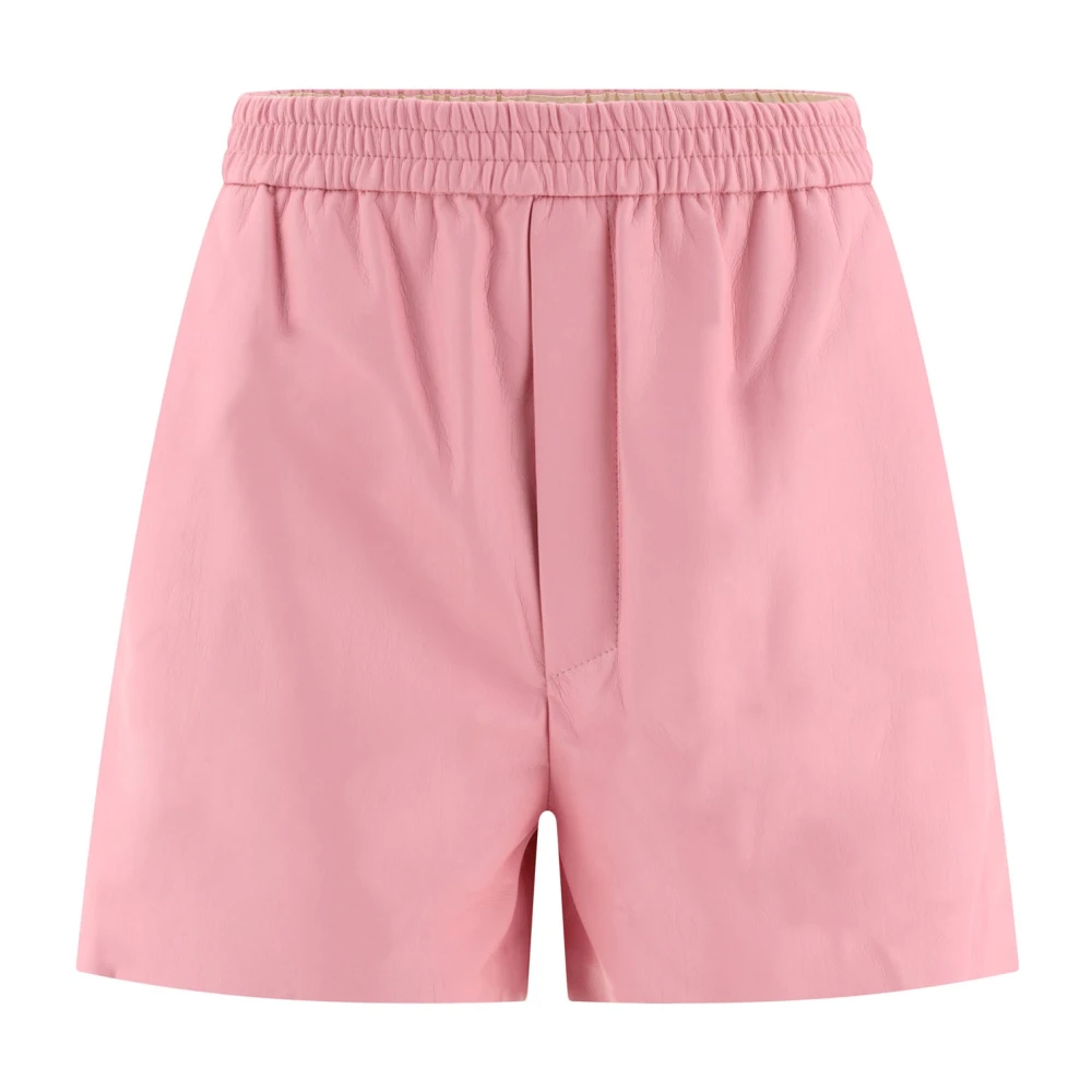Nanushka Brenna Shorts Regular Fit Pink Dames