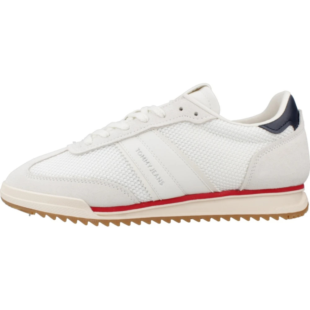 Tommy Jeans Laag Profiel Runner Sneakers Dames Schoenen Wit
