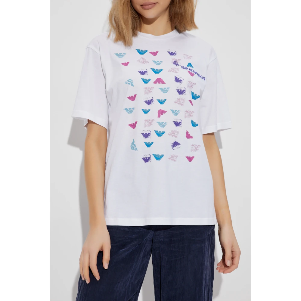Emporio Armani T-shirt uit de collectie White Dames