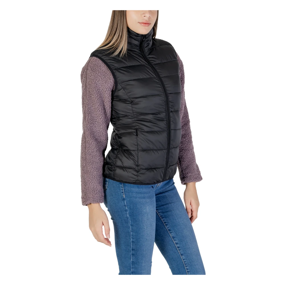 b.Young Herfst Winter Damesjassen en -jassen Black Dames