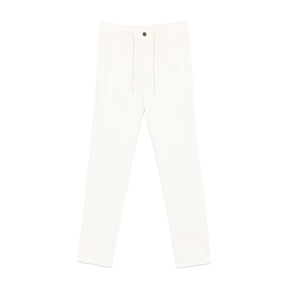 Eleventy Slim-Fit Sand Broek Beige Heren
