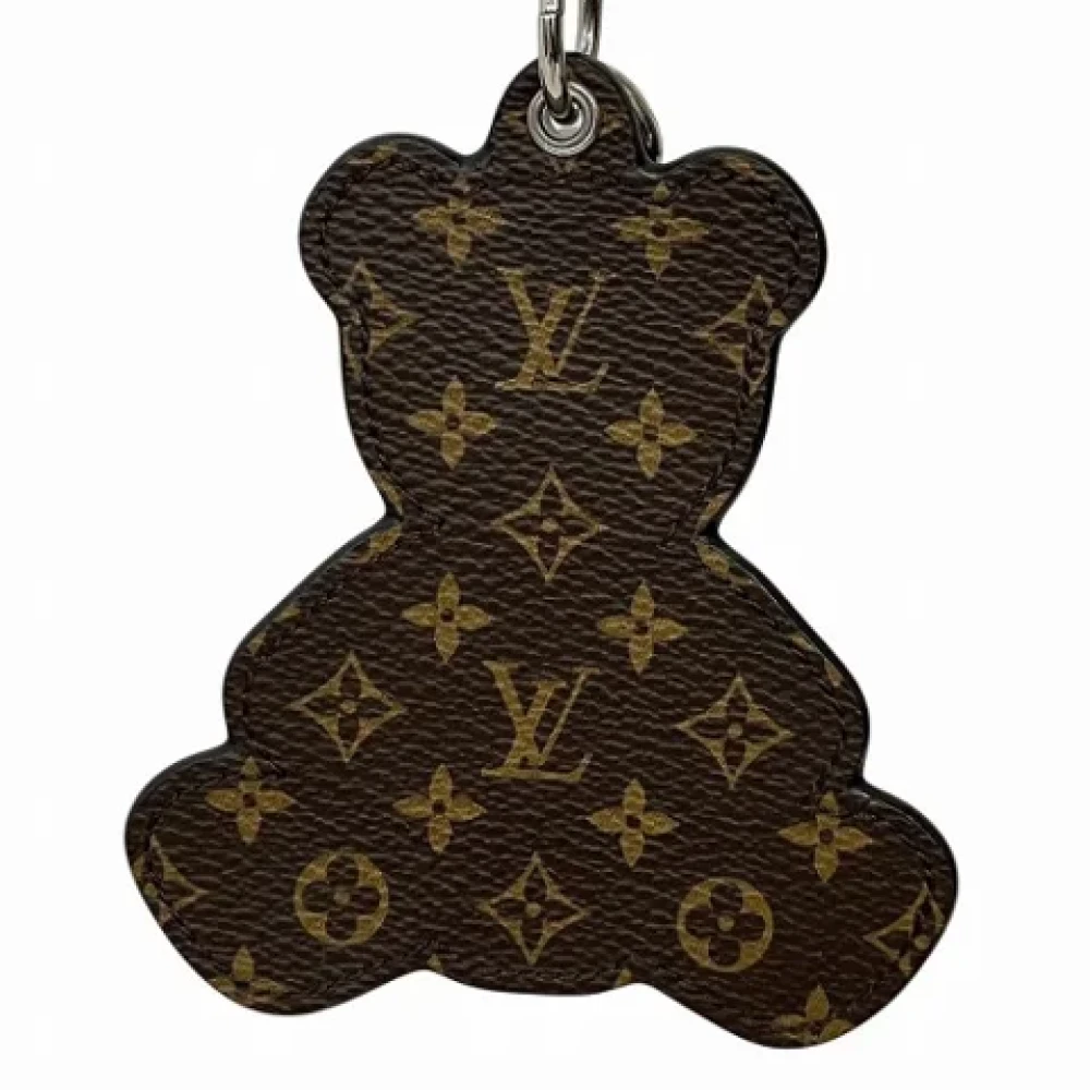 Louis Vuitton Vintage Pre-owned Fabric key-holders Brown Dames