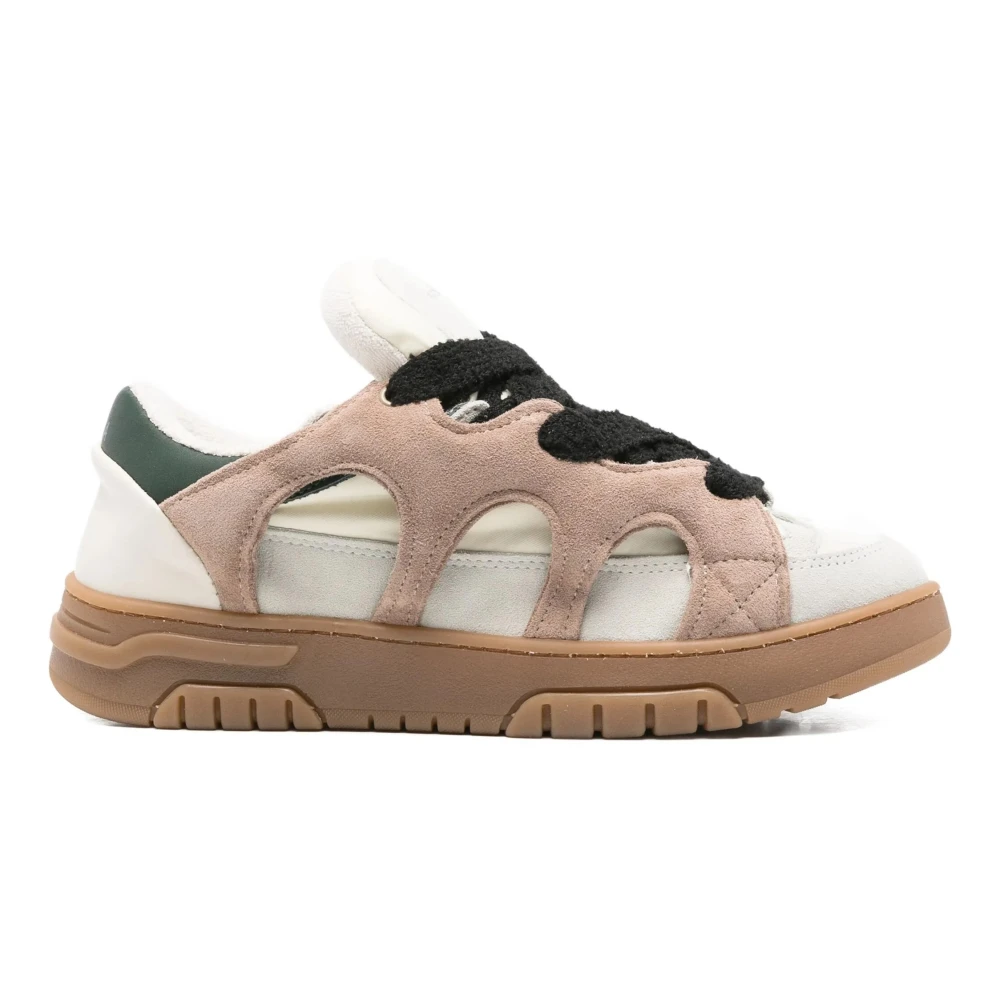 Santha Model 1 Contrast Heren Schoenen Beige