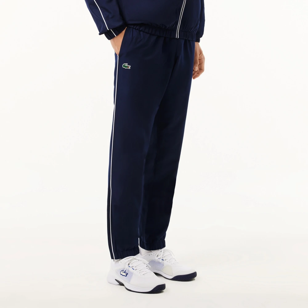 Lacoste Donkerblauw Heren Trainingspak Diamant Taft Blue Heren