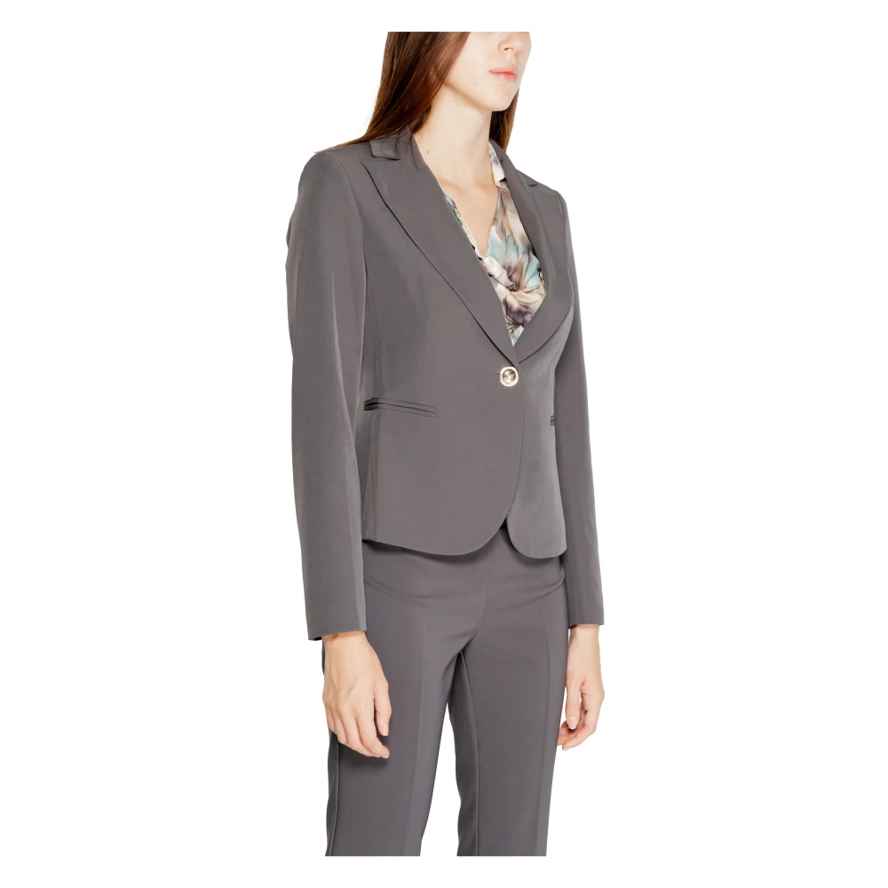 RINASCIMENTO Herfst Winter Blazer Gray Dames
