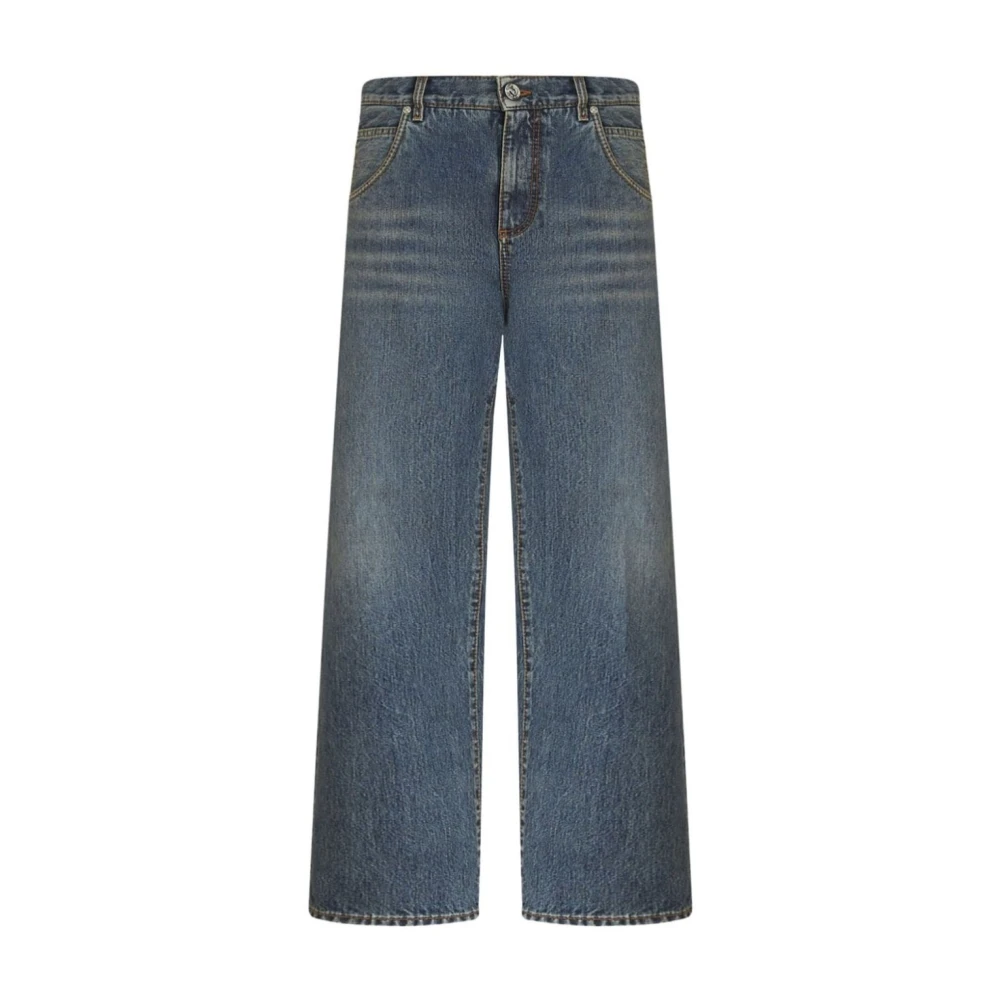 ETRO Easy Fit Jeans Blue Heren