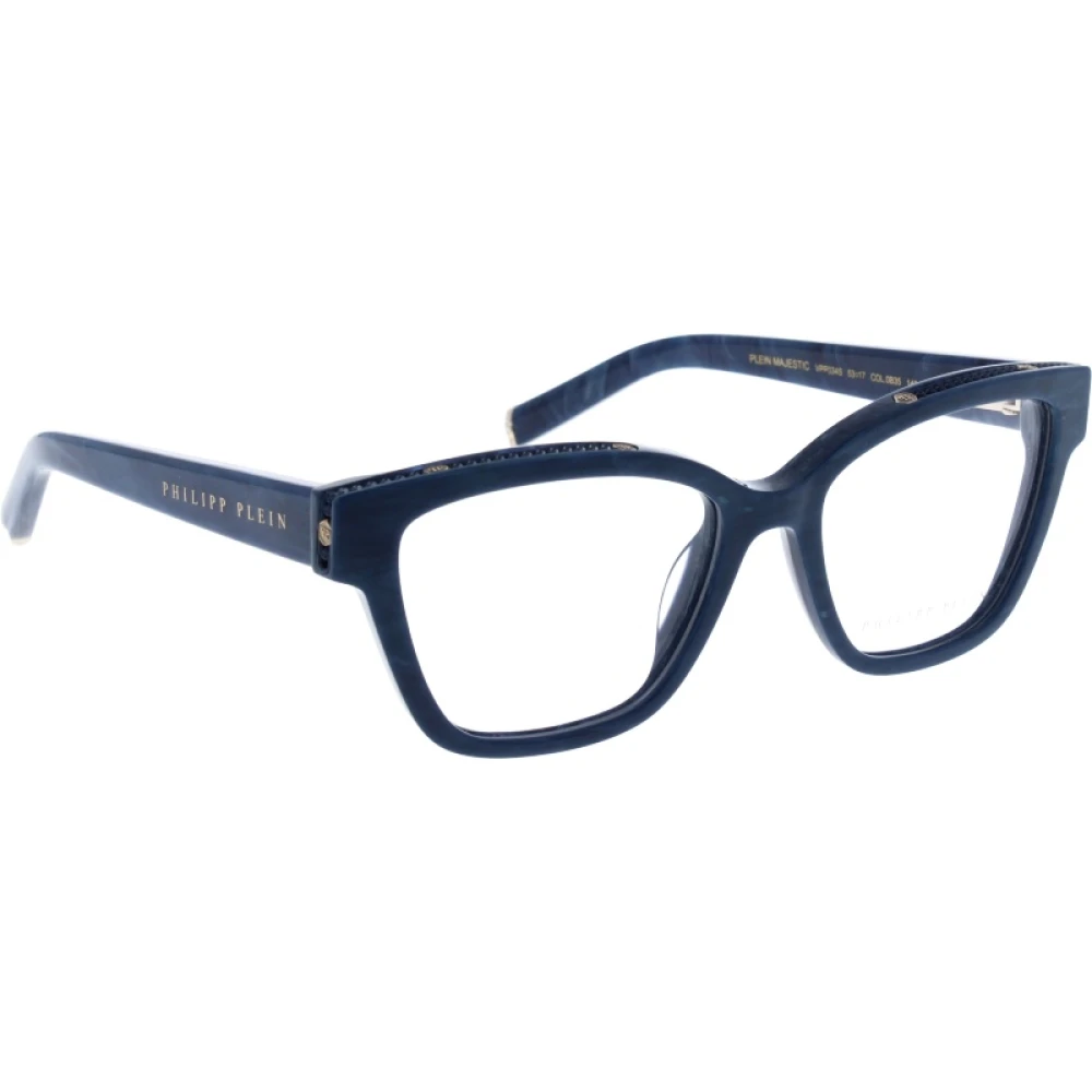 Philipp Plein Stijlvolle Brilmonturen met Garantie Blue Unisex