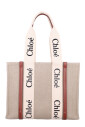 white-brown-linen-woody-tote-bag