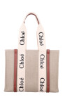 white-brown-linen-woody-tote-bag