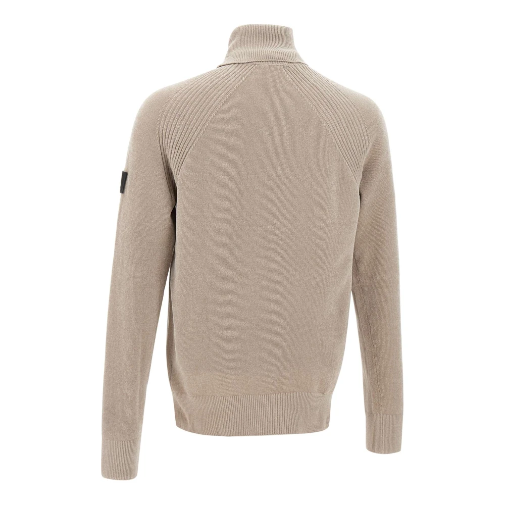 Dekker Chenille Frax Sweater Zandkleur Beige Heren