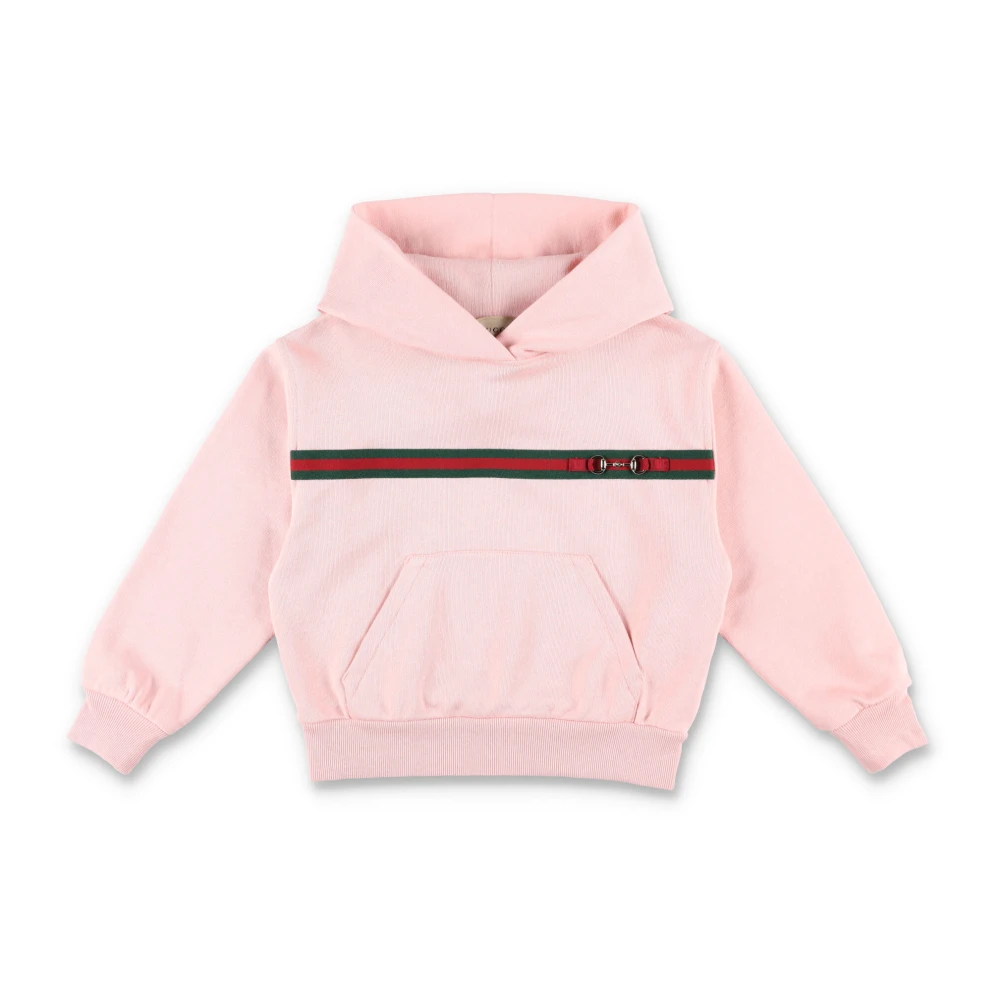 Gucci Web Hoodie Pink, Flicka