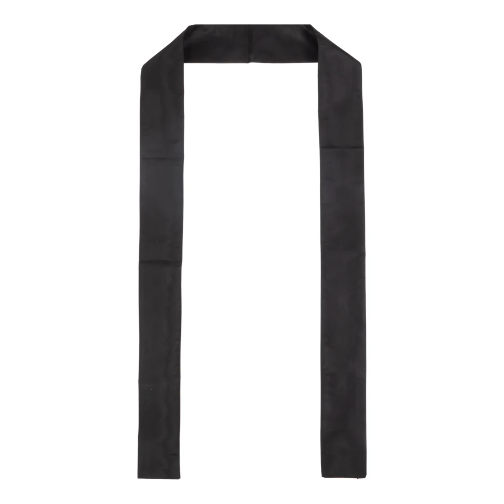 Dolce & Gabbana Zijden sjaal Black Heren