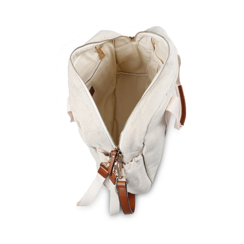 Chloé Beige Verzorgingstas met Kinderwagenriemen Beige Dames