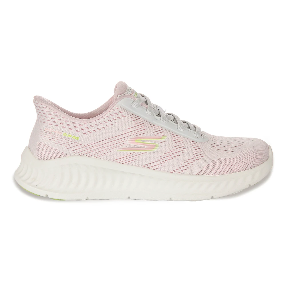 Skechers Women's Pink White Trainers Lightweight Mesh - Sneakers - 6 Uk - Shoes
