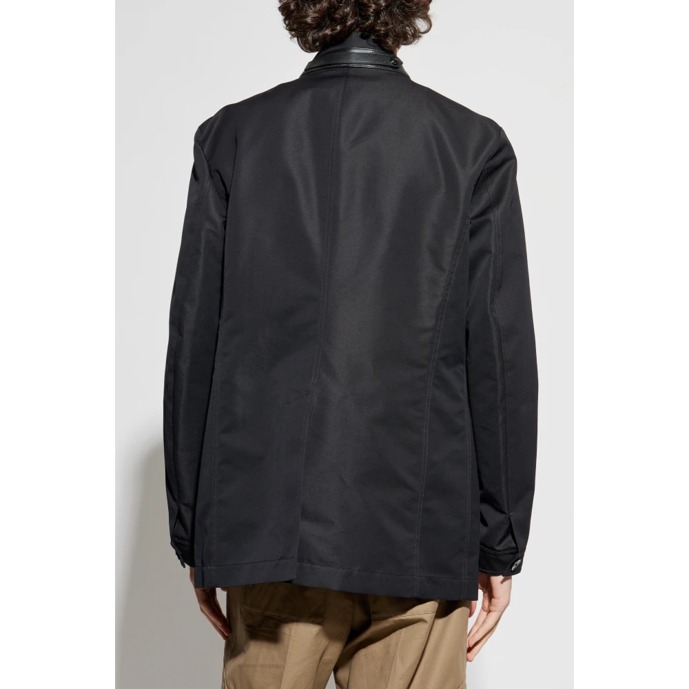 Tom Ford Jas met opstaande kraag Black Heren