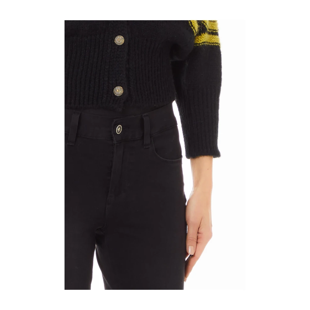 Liu Jo Zwarte Dames Cardigan Sweater Multicolor Dames