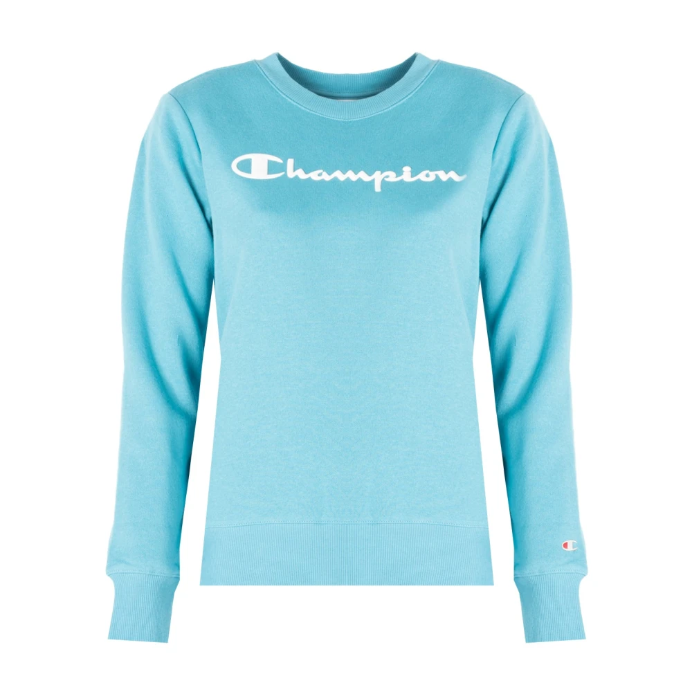 Champion Minimalistische Urban Mode Sweatshirt Blue Dames