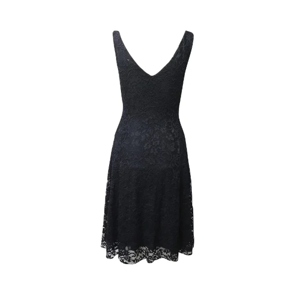 Ralph Lauren Pre-owned Polyester dresses Black Dames
