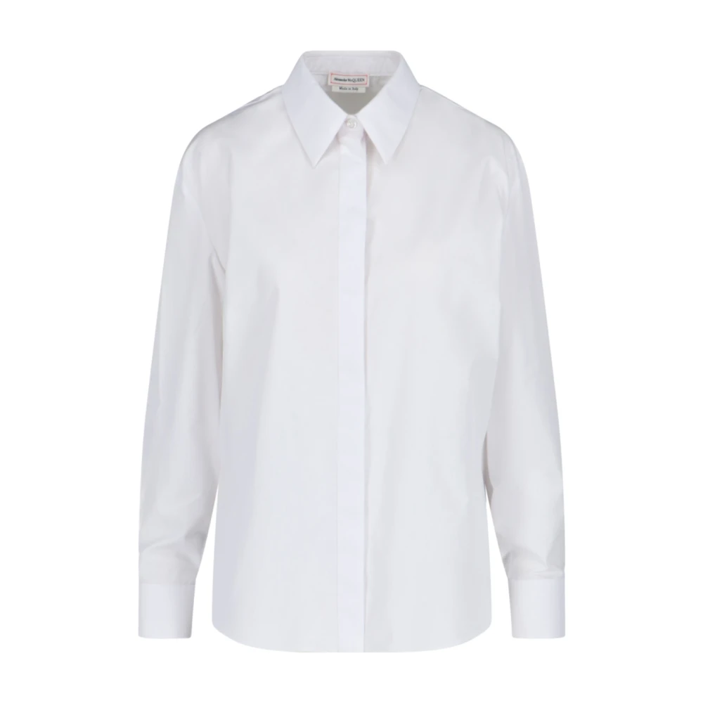 Alexander mcqueen Wit Overhemd voor Mannen White Dames