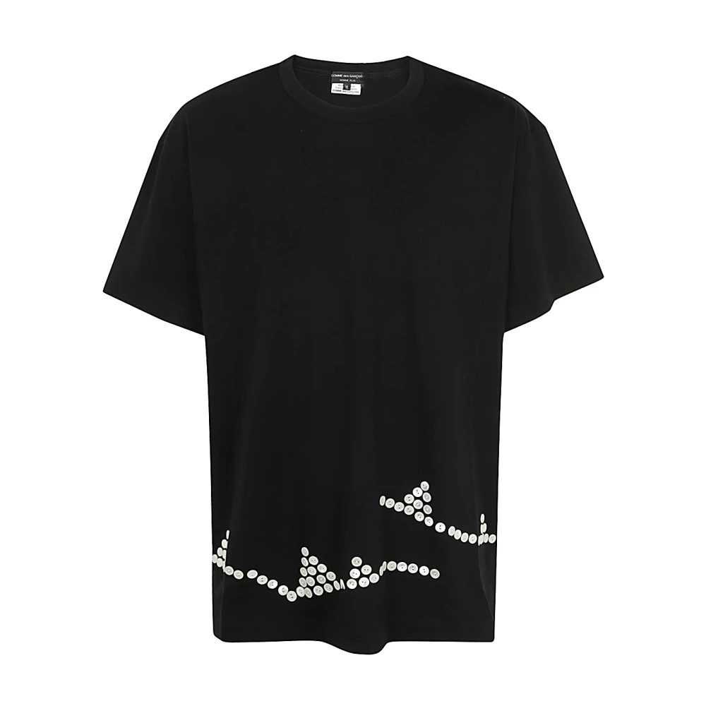 Comme des Garçons Zwarte Heren T-Shirt Black Heren