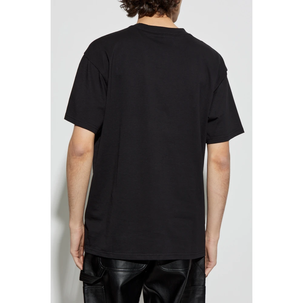 Carhartt WIP T-shirt met bedrukt logo Black Heren