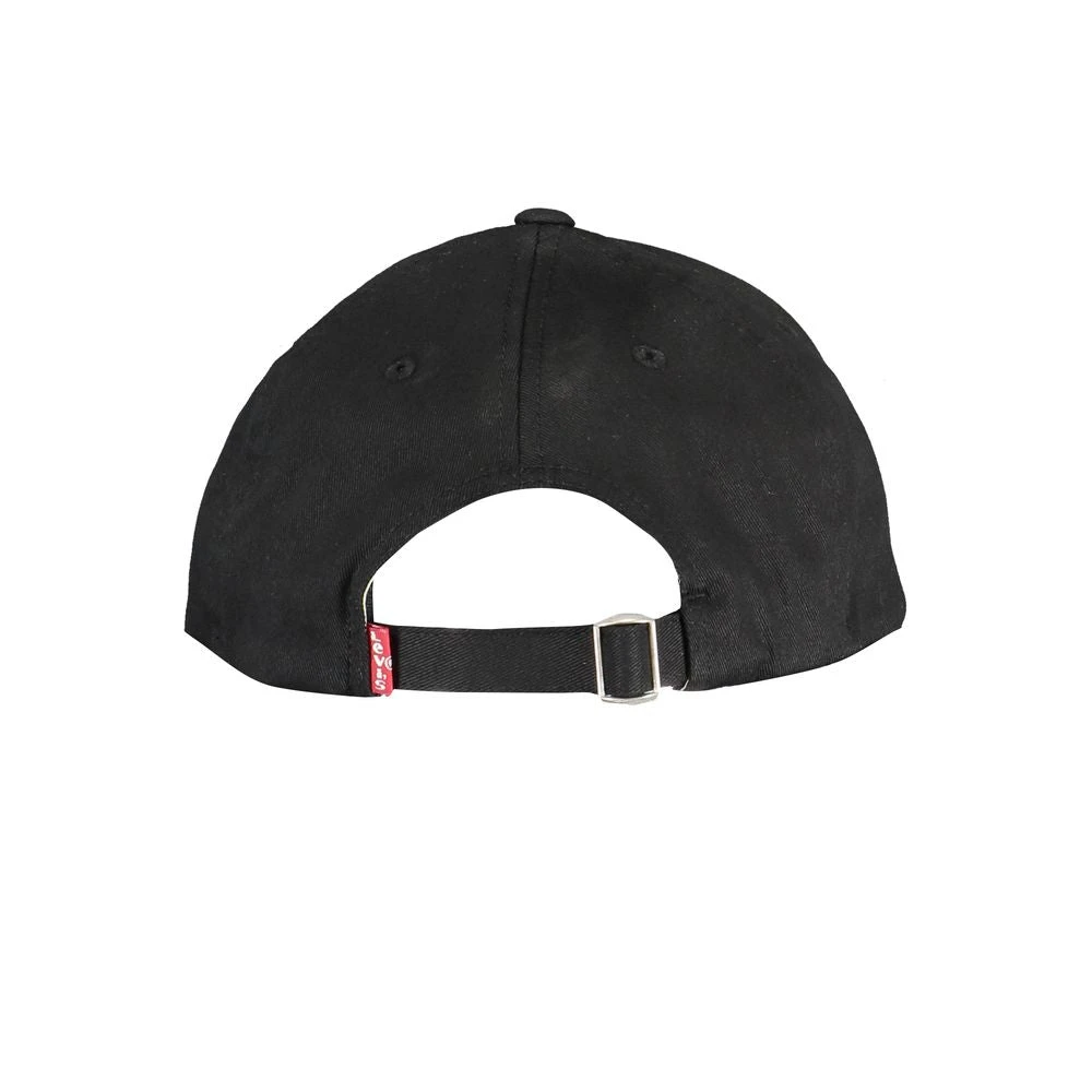 Levi's Zwarte Katoenen Hoed met Klep Black Unisex