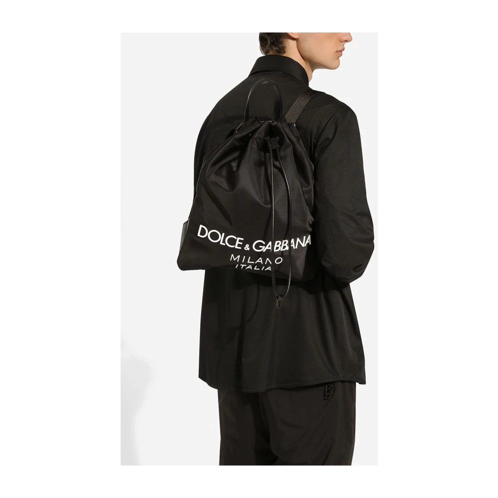Dolce & Gabbana Stijlvolle Rugzak voor Dagelijks Gebruik Black Heren