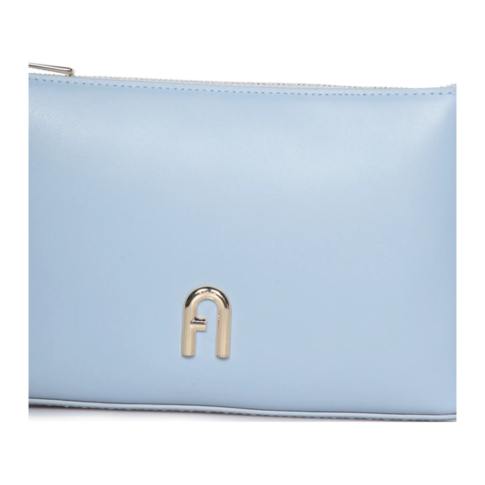 Furla Elegante Mini Tas met Afneembare Band Blue Dames