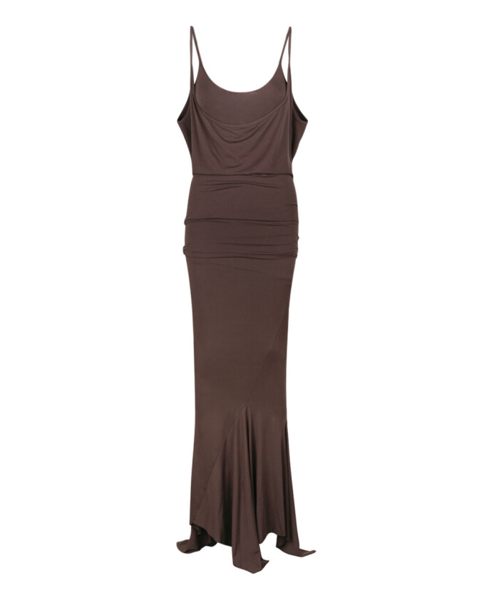 layered-midi-dress-in-cedar-brown