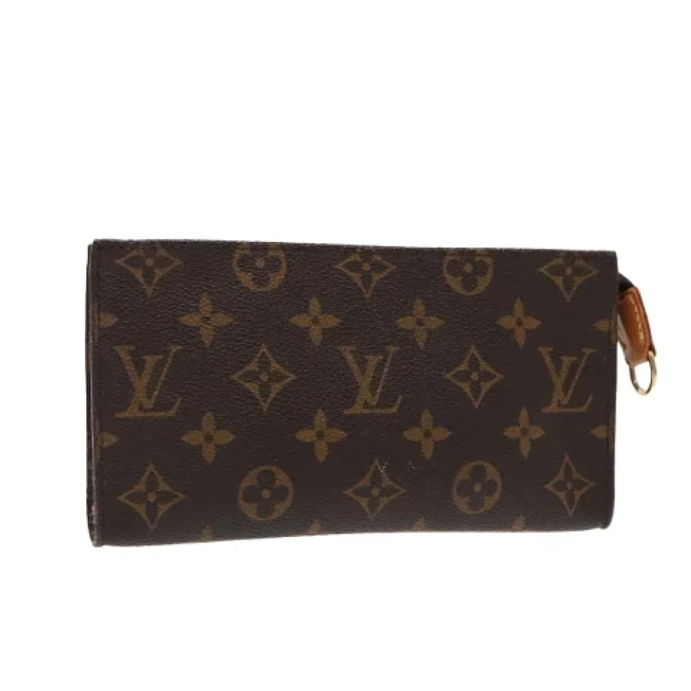 Louis Vuitton Vintage Pre-owned Canvas pouches Brown Dames