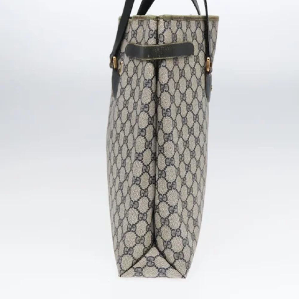 Gucci Vintage Pre-owned Leather totes Blue Dames