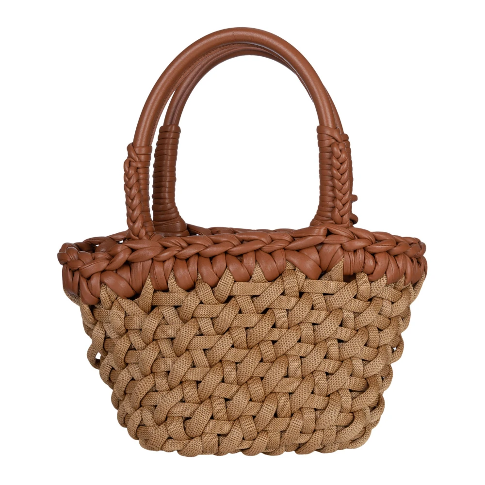 Alanui Neutrale Kleine Tote Tas Brown Dames