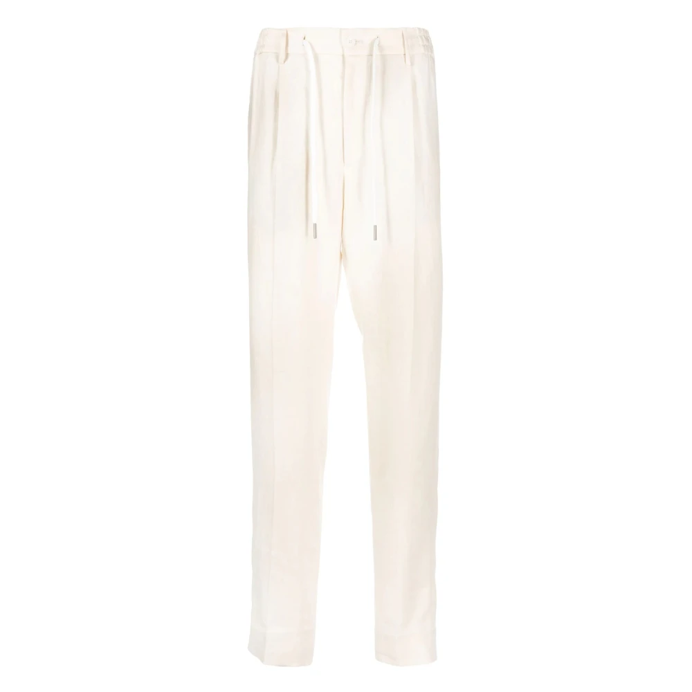 Tagliatore Broek Beige Heren