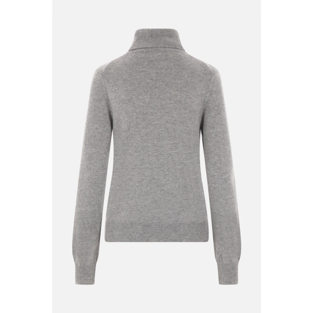 Comme des Garçons Grijze Cashmere Coltrui Gray Dames