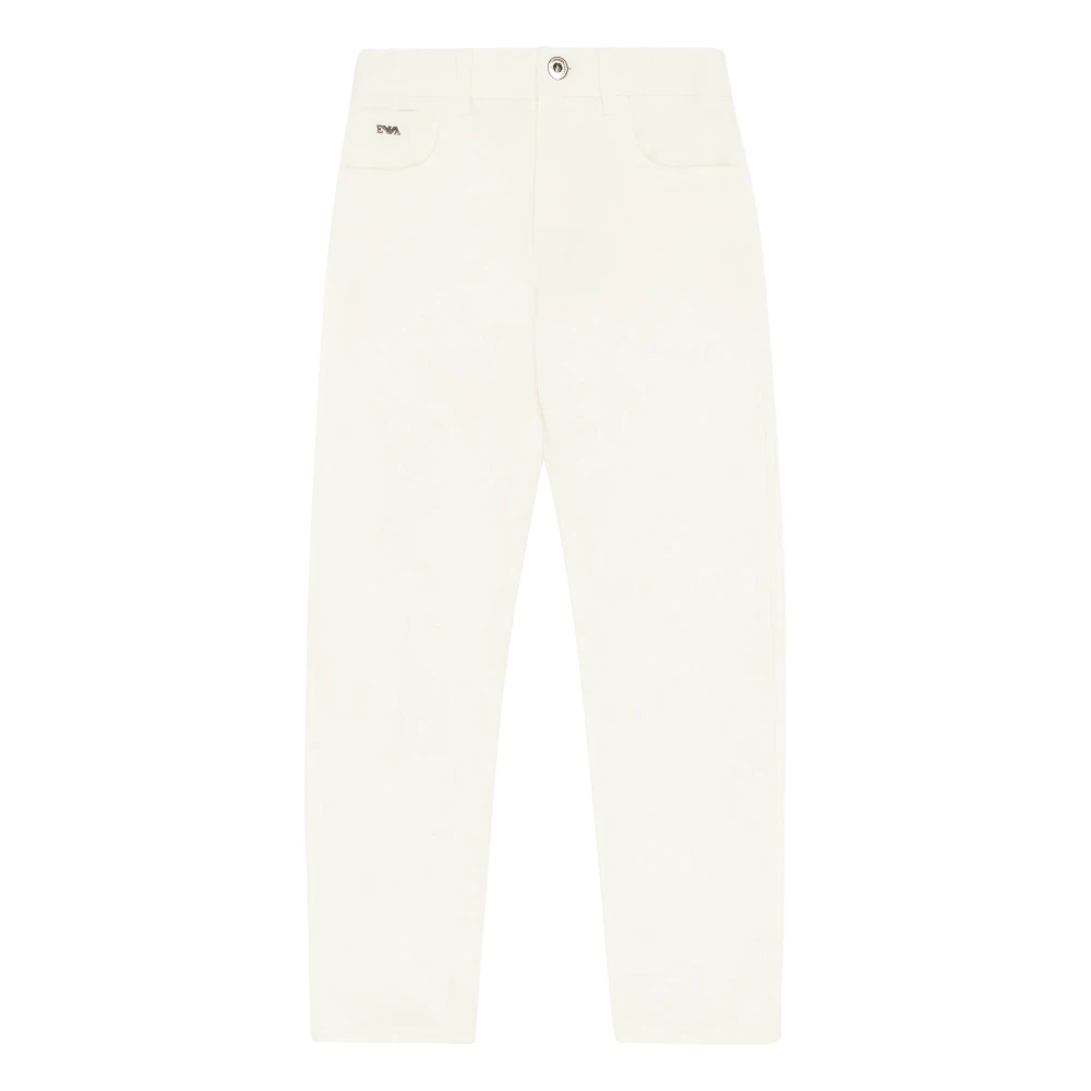 Emporio Armani Boys White Jeans, 16 Y, J75 Jeans