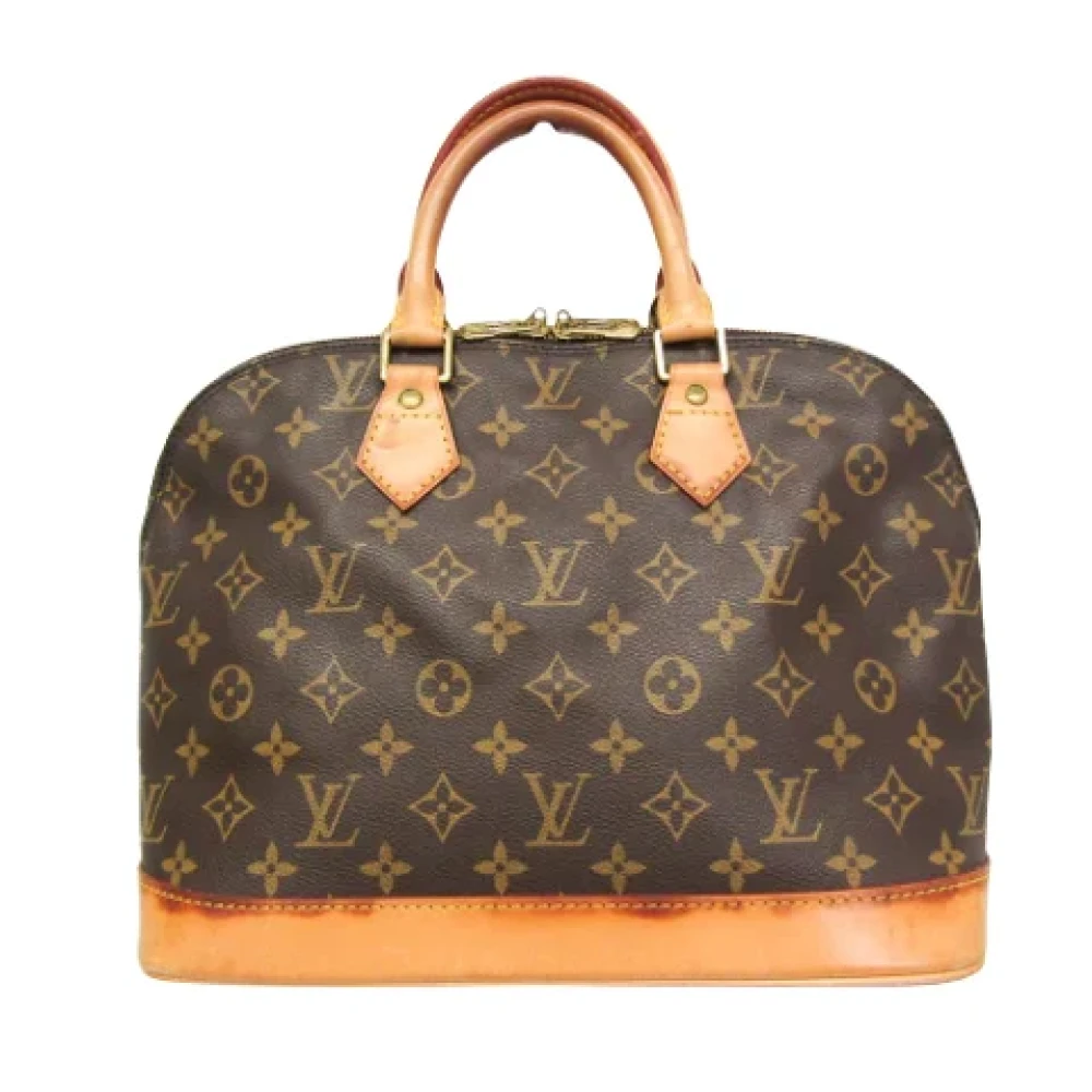 Louis Vuitton Vintage Pre-owned Canvas handbags Brown Dames