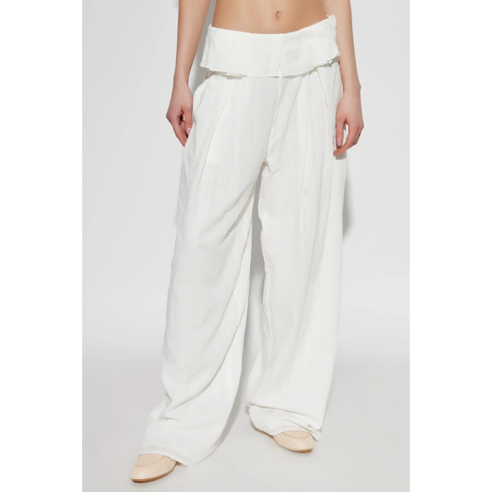 Cult Gaia Broek White Dames