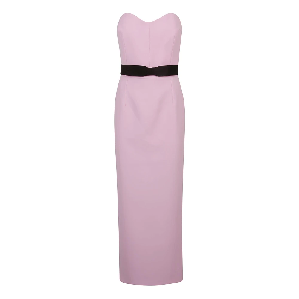 The New Arrivals Ilkyaz Ozel Roze Polyester Jurken Made in Turkije Pink Dames