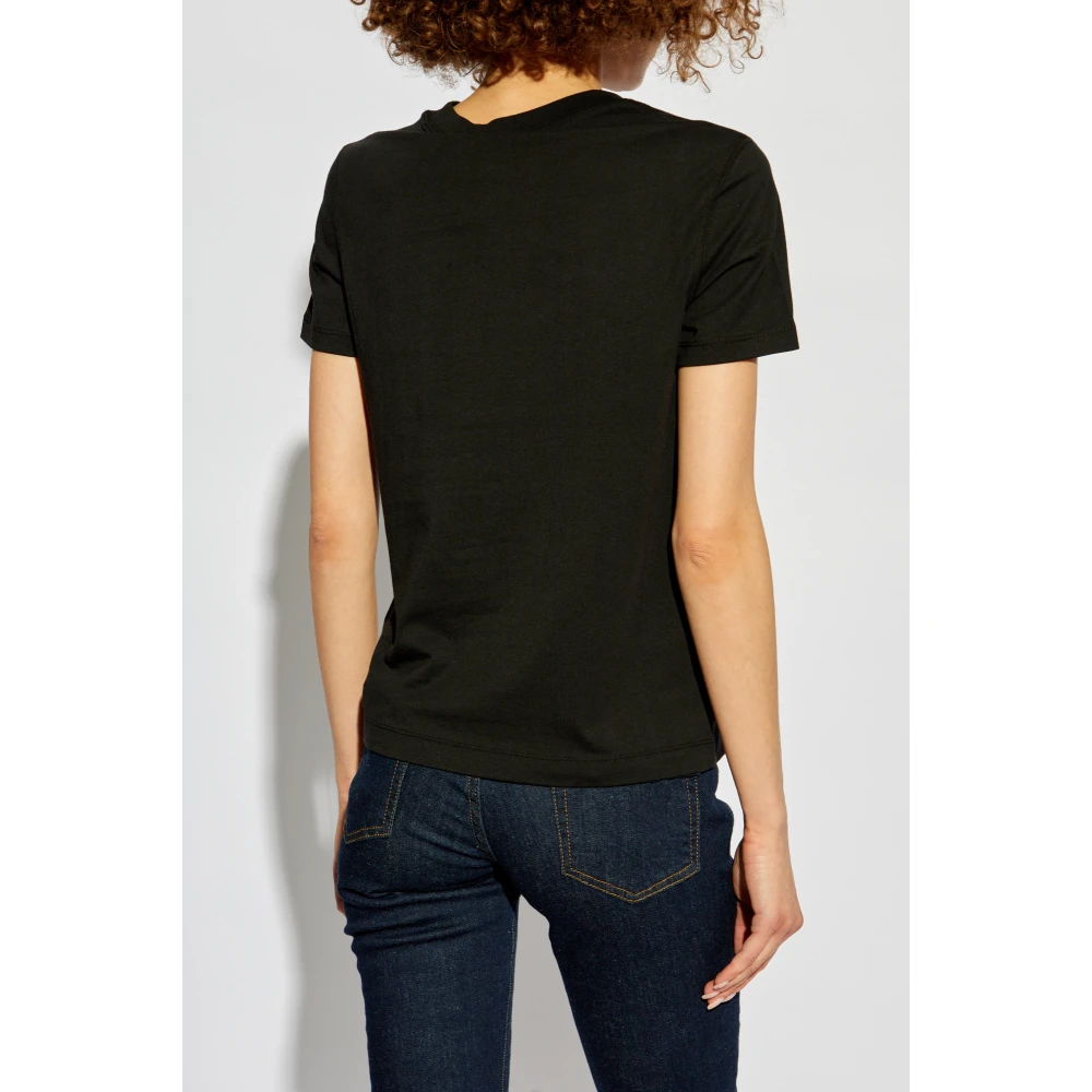 Versace Jeans Couture T-shirt met print Black Dames