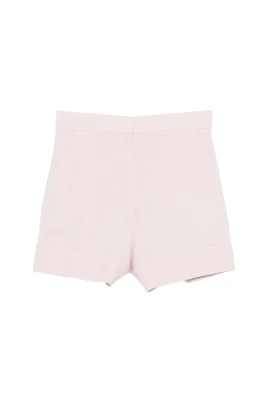Wool Mohair Silk Canvas Shorts