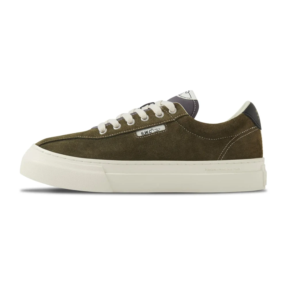 S.w.c. Stepney Workers Club Dellow 02 Cup Suede Heren Schoenen Groen