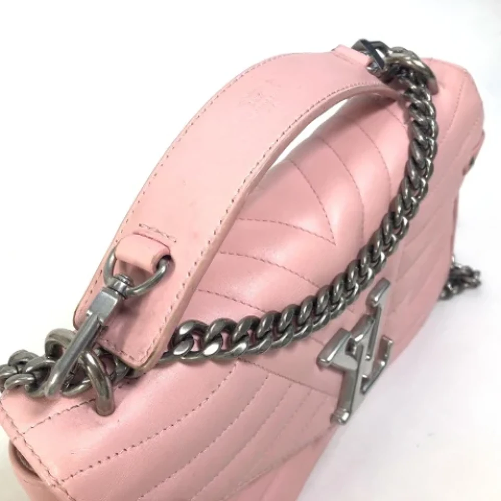 Louis Vuitton Vintage Pre-owned Leather handbags Pink Dames