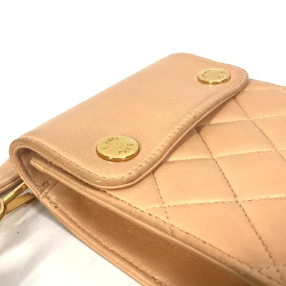 Chanel Vintage Pre-owned Leather chanel-bags Brown Dames