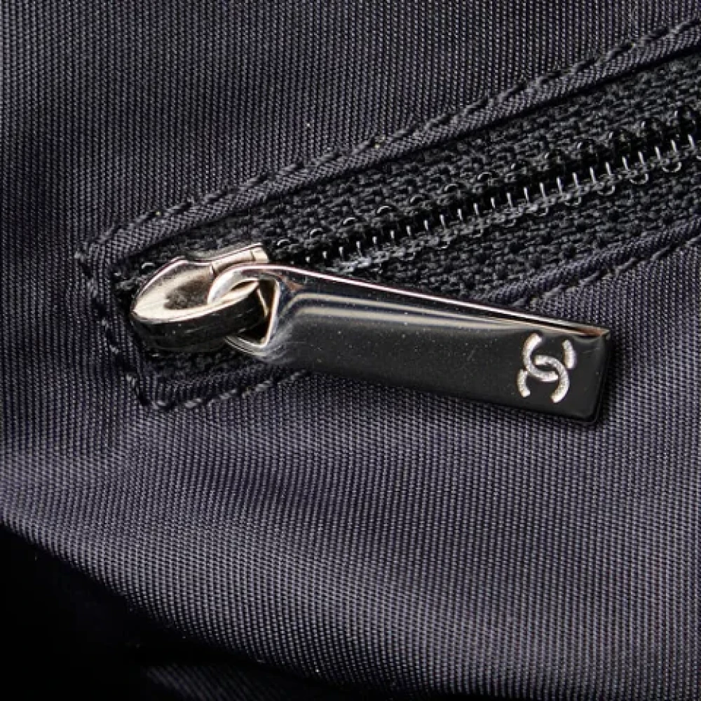 Chanel Vintage Pre-owned Plastic chanel-bags Black Dames