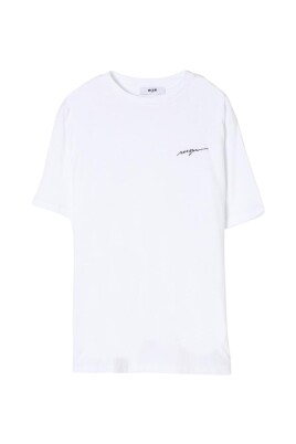 t-shirt-enfant-blanc-elegant