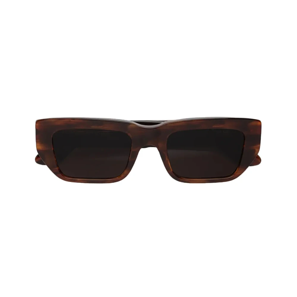 Retrosuperfuture Unisex Brown Sunglasses, One Size, Havana Striata Sunglasses