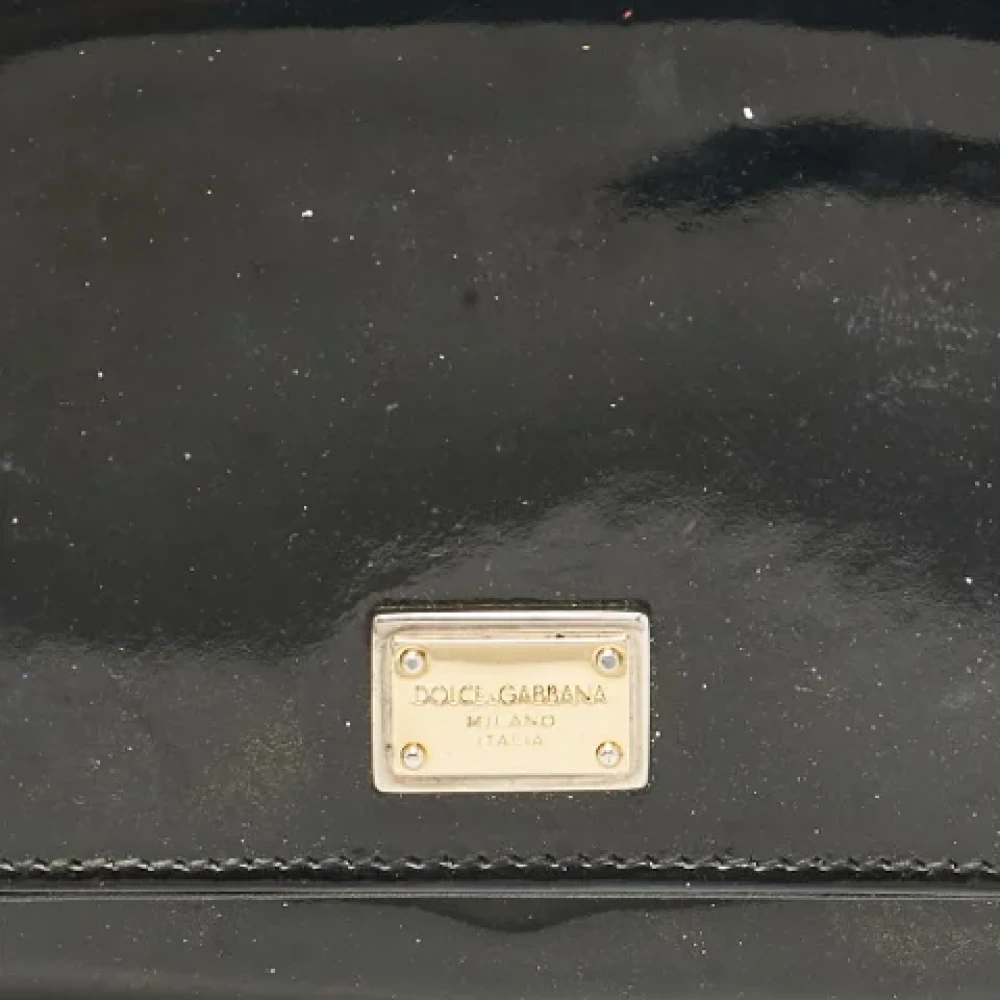 Dolce & Gabbana Pre-owned Fabric wallets Black Dames