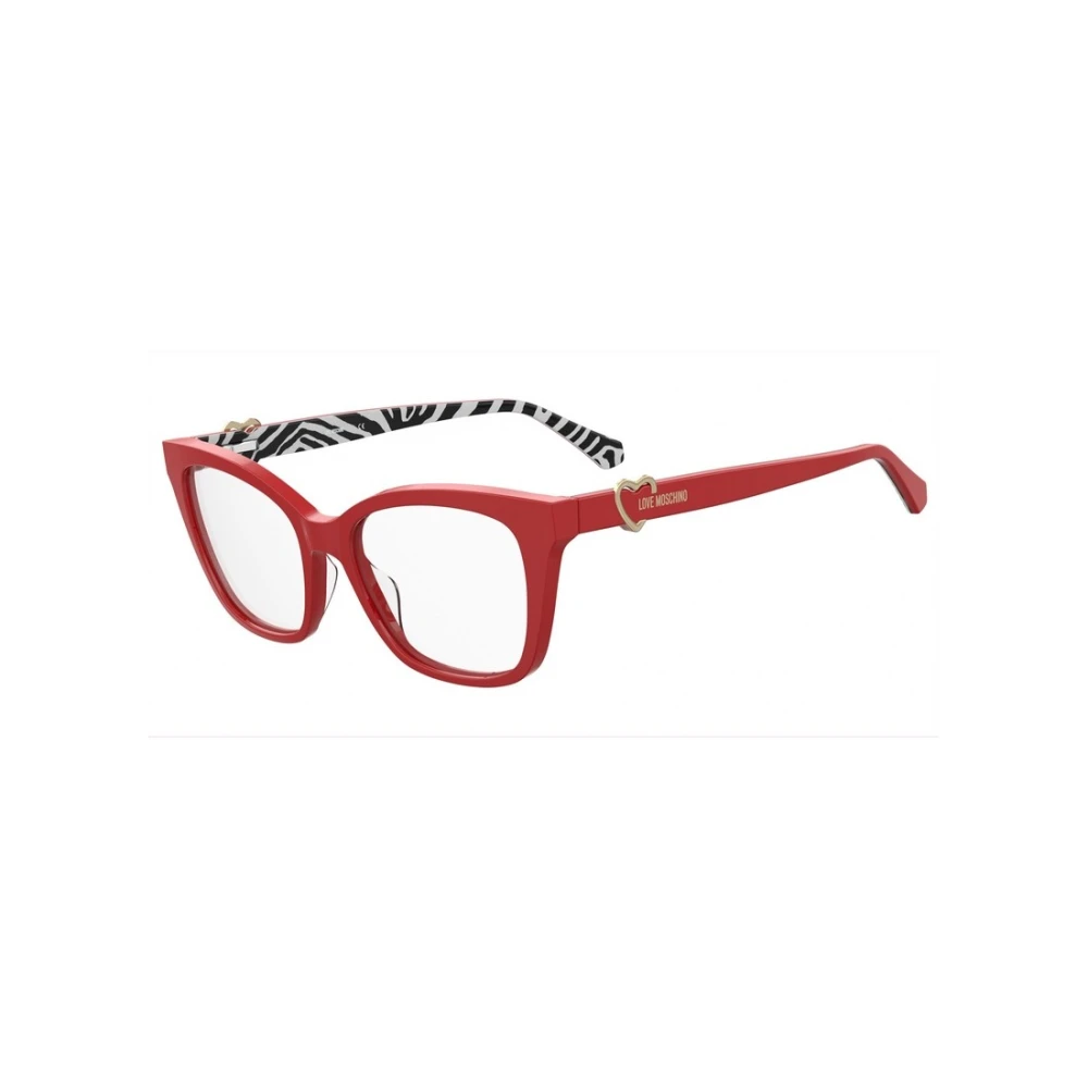 Love Moschino Glasses Red Unisex