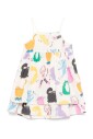 robe-imprimee-fermeture-eclair-laterale-encolure-carree